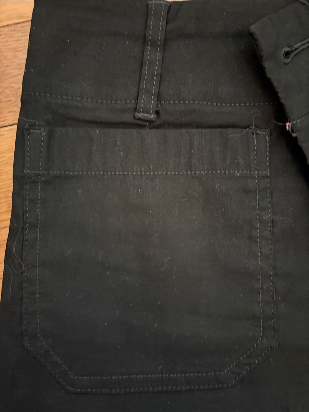 Maeve by Anthropologie - The Colette, Black Wide-Leg Trousers - Picture 3 of 7